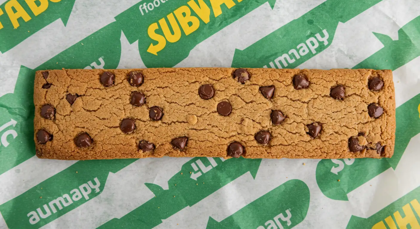 Subway Footlong Cookie