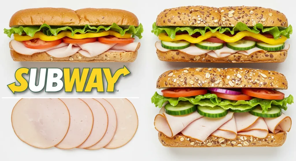 Subway sandwiches